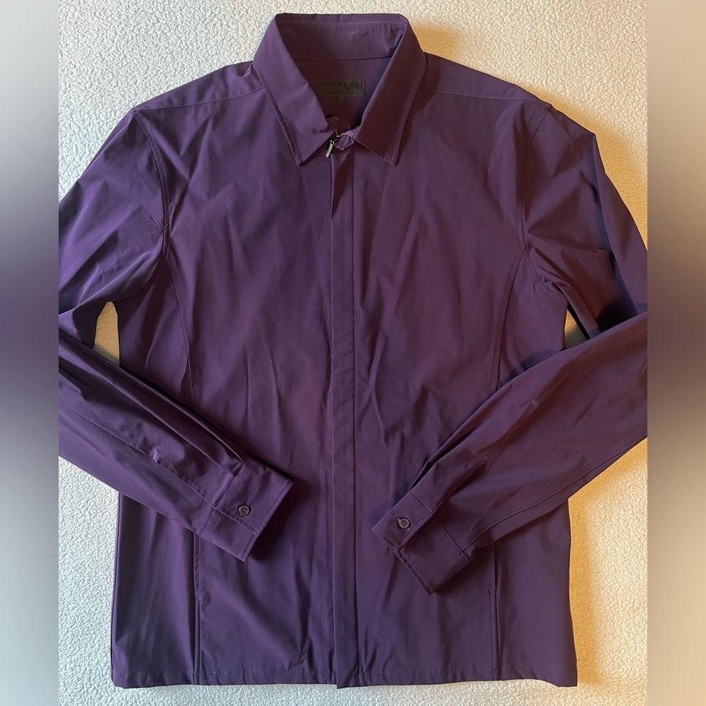 Comme Ca du Mode formal shirt. Plum Purple. Size 3